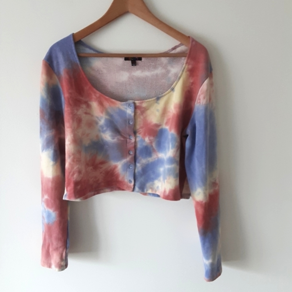 Delia*s sweatshirt cardigan